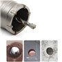 Mèche de forage en béton avec manche rond de 350 mm SDS Plus Trépan pour trou de sciage de béton Mèche de forage pour mur en pie