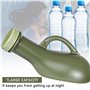 Urinoir unisexe pour incontinence - Bouteille d'urine portable - Grand récipient pour le camping, la voiture, les voyages, les e