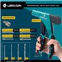 LIBRATON Pince à Riveter Professionnelle, Riveteuse Manuelle, Pistolet à Riveter, Riveteuse Robuste avec Conteneur d'arbre, Outi