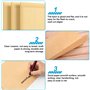 RMENOOR Lot de 50 Enveloppes A4 Kraft Enveloppes d'Expédition Marron Grandes Enveloppes Sans Fenêtre Enveloppe avec Fermeture Au