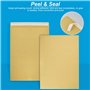 RMENOOR Lot de 50 Enveloppes A4 Kraft Enveloppes d'Expédition Marron Grandes Enveloppes Sans Fenêtre Enveloppe avec Fermeture Au