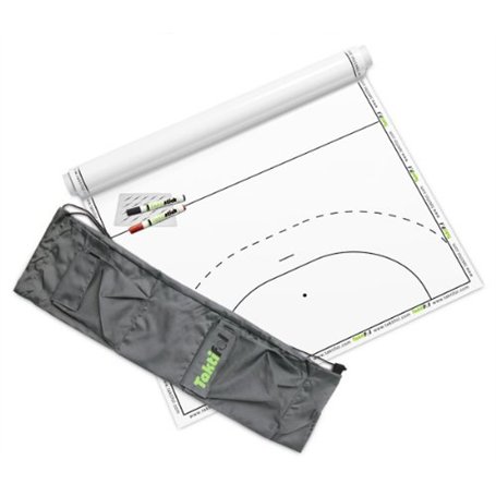 Taktifol ballon de handball set rouleau de 25 feuilles avec étui et accessoires