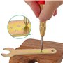 Outil de pointeau automatique YUTOU - Poinçon réglable - Pour bois, métal, plastique