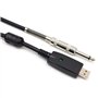SiYear Câble USB de guitare – Interface USB 2.0 mâle vers TS mono 6