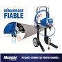 Magnum by Graco 17C245 Pistolet à Peinture airless A45 ProPLUS, unité puissante sur Roues, projets domestiques de Grande envergu