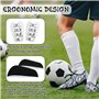 4 PCS Protege Tibia Foot, Protège Tibias de Football pour Enfants, Mini Protege Tibia Foot Protège-Tibias et Très Petits Équipem