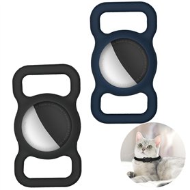 2Pcs éTui De Protection en Silicone, Housse De Protection pour Airtags, Housse De Protection Anti-Rayures Et Anti-Perte, Coque e 2Pcs éTui De Protection en Silicone