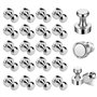 Lot de 24 aimants en néodyme - 12 x 16 mm - Aimants puissants N52 - Petits aimants Coniques pour Tableaux magnétiques