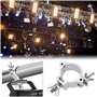 Graplan 2 pièces Aluminium Truss Clamp Crochet de fixation pour déplacer des lumières de scène et des projecteurs Crochet de fix
