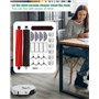 Kit Pièces d'rechange Compatible pour Roborock S8 Pro Ultra,1 jeu de Brosses Principales, 1 Brosse de Nettoyage, 6 Sacs à Poussi