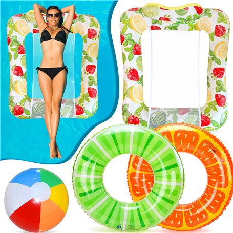 Lubibi Bouée de Piscine Gonflable Adulte