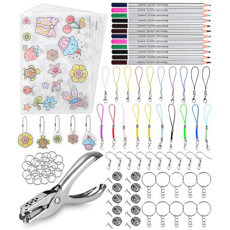 FAOKZE 195 pièces Feuille Plastique Fou