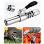 Zawaer Raccord de Pistolet à Graisse Coupleur pour Pompe à Graisse Embout Graissage avec Tuyau Flexible G Coupler Embout pompe a