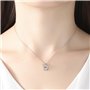 Collier Argent de Panda Ours pour les femmes filles Pententif en argent fin 925 et Cubic Zirconia bijoux animaux par VIKI LYNN