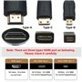 Adaptateur combiné CY Micro Mini HDMI vers HDMI 1.4 Femelle 2-en-1 4K à 60 Hz