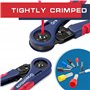 Grasomtools ® GT 10-4 Kit d'outils de sertissage de virole, pince à sertir (0,08-10 mm²), pince à sertir à quatre côtés et conne