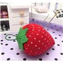 Nuluxi Pelote à Epingles Coussin d'Aiguilles Pelote pour Épingles Fraise Coussin Aiguilles Poignet Mignon Forme Fraise Coussin P