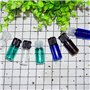 Lot de 12 bouteilles en plastique vides - 10 ml - Avec couvercle à rabat - Pour eau, émollient, émulsion de gel douche, etc