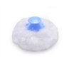 2pcs (bleu + rose) plastique recharge bébé enfant en bas âge soins de la peau après le bain cas poudre en vrac visage corps talc