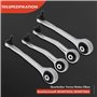 Lot de 4 bras de suspension avant gauche supérieur droit compatible avec A4 A5 Q5 8K2 B8 8T3 2007-2017 8K007505A