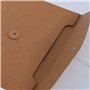 VANRA Classeur à ficelle en kraft Enveloppe de classement Enveloppe de projet Pochette de documents Organisateur de lettres plat