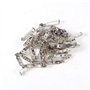 50pcs 25mm Broche Épingles de Bar Épingle de Sureté Verrouillée DIY Artisanat
