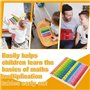 Table de Multiplication en Bois Mathématique 1x1 Tableau Planche de Multiplication Jeu de Table de Multiplication Jouets Montess