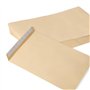 50x Enveloppe DIN C4 Marron 229 x 324 mm 90g Grande Enveloppe sans fenêtre Straight Seal Pressure Sensitive Adhesive Grande Enve