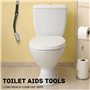Aide à nettoyer les toilettes - Longue portée - Aide à l'essuyage des fesses - Aide à essuyer les fesses - Aide pour les personn