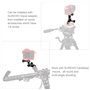 SUREWO Support de Joint à rotule en Aluminium avec clé en Aluminium pour GoPro Hero 13/12/11/10/9/8/7/(2018)/6/5/4 Noir, DJI Osm