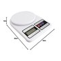 Tempo di Saldi Balance numérique de cuisine électronique LCD Touche Tara Maison Poids de 1 g à 7 kg