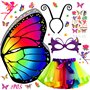 MOYKSRR 5pcs Deguisement Papillon Fille