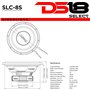 DS18 SLC8S Select Series Lot de 1 Caisson de Basses Simple 20 cm 400 W Max.
