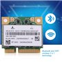 VBESTLIFE 2.4G Bluetooth WiFi 2 en 1 Carte sans Fil pour Mini Slot PCI-E pour Dell/ASUS//