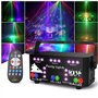 Nauotk Lampe de Fête Professionnelle DJ 21 Yeux