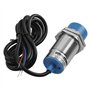 Heschen M30 Capacitif Capteur De Proximité Commutateur, Type de non-bouclier, LJC30A3-H-Z/BY, Détecteur 1-15mm, 10-30VDC 200mA,