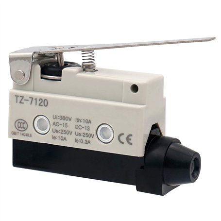 Heschen Interrupteur de fin de course horizontal TZ-7120 Momentray Charnière actionneur AC 380 V 10 A unipolaire