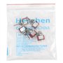 Heschen Lot de 5 mini interrupteurs momentanés à bascule (ON)-Off-(ON) SPDT, MTS-123, 3 broches, 2 A 250 V, 5 A 120 V