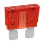 Heschen Lot de 50 fusibles à lame standard ATC-10 pour voiture et camion Rouge 10 A