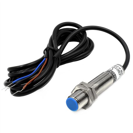 Heschen M12 Capacitif Capteur De Proximité Commutateur Type De Bouclier LJC12A3-2-Z/BY Détecteur 1-2mm 10-30VDC 200mA PNP Normal