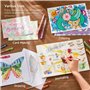 Shuttle Art lot de 360 marqueurs/stylos à encre gel 180 couleurs + 180 recharges de couleur, idéaux pour les livres de coloriage