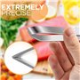 Lot de 2 Pinces à désarêter Professionnelle en Inox - pince poisson - pince à poisson - pince epiler poisson -pince arrête poiss