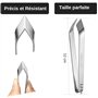 B D J I M Pinces à désarêter Professionnelle en INOX - Pince Poisson - Pince à Poisson -Pince arrête Poisson 10 cm- Pince pour P