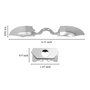 Cemobile Lot de 2 boutons de rechange pour manette Xbox One Elite Series 1, non compatible avec Xbox Elite Series 2, avec tourne