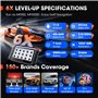 Autel MaxiCOM® MK808 OBD2 Appareil de diagnostic avec toutes les fonctions du système et de services y compris réinitialisation