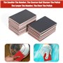 Shineboc éPonges Abrasive, 27 éPonges de PonçAge Grain P180-P3000, Bloc de PonçAge éPonge de PonçAge à l'eau Pads de PonçAge à l