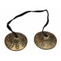 Boutique Dharma ; cymbales tibétaines Tingsha (Petites) OM Mani Padme Hum