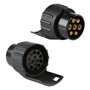 Adaptateur de Remorquage Imperméable 7 Broches vers 13 Broches Compatib