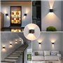 12W 3000K blanc chaud Moderne Luminaire Murale
