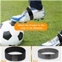 Boloest Lot de 5 paires de sangles de fixation élastiques pour chaussures de football pour empêcher les chaussures de tomber pen